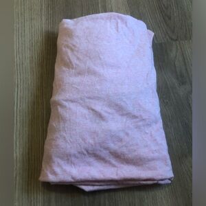 Pink Crib Fitted Sheet